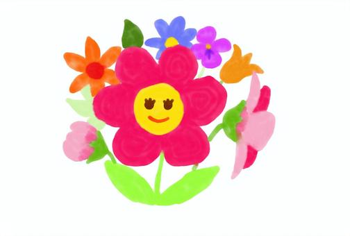 Flower illustration, الزهور, زهرة, باقة, JPG, PNG and AI