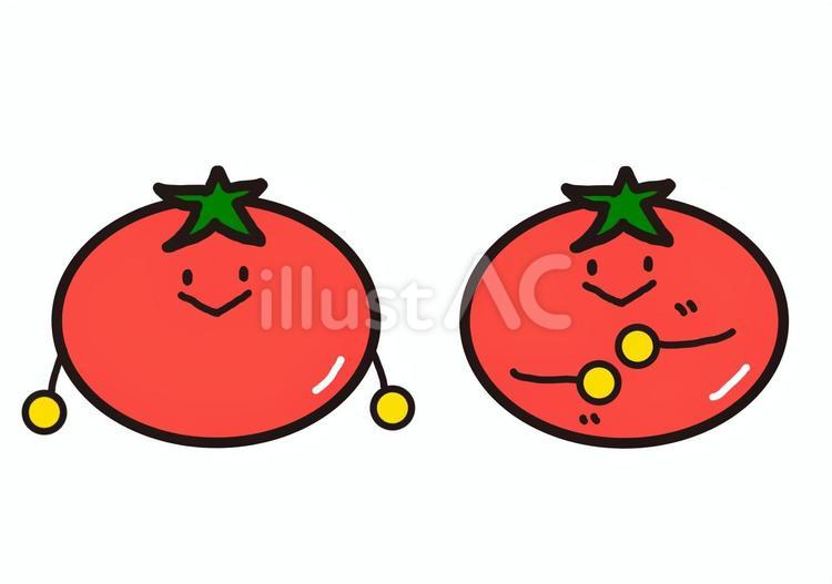 やさいの歌_トマト トマト,野菜,食べ物のイラスト素材