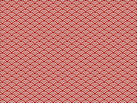 和柄背景　パターンスウォッチ 和柄,背景,和風,和,お正月,模様,紋様,七五三,パターン,スウォッチのイラスト素材