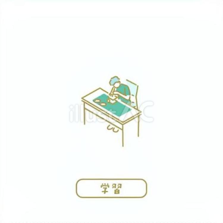 学習／先生のためのイラスト 学校,小学校,教室のイラスト素材