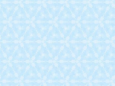 水色の抽象的な幾何学模様の背景-410