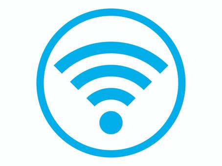 ネットワーク ネットワーク,インターネット,受信,アイコン,シンプル,水色のイラスト素材