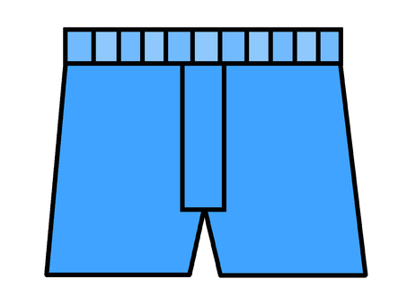 トランクス トランクス,下着,男性用,通気性,解放感,イラストのイラスト素材