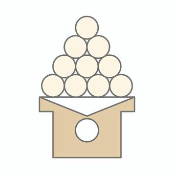 月見団子のイラスト 月見団子,団子,餅,和菓子,お菓子,スイーツ,甘味,食べ物,食品,秋のイラスト素材