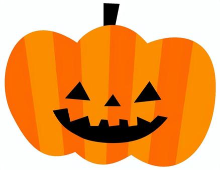 ハロウィンかぼちゃ ハロウィンかぼちゃ ハロウィン,かぼちゃ,おばけかぼちゃ,ハロウイーン,halloween,南瓜,シマシマ,3色,オレンジ,黒のイラスト素材