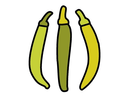 Three green peppers, , JPG and PNG