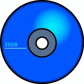 ブルーレイディスク 電化製品,ストレージ,ブルーレイ,ブルーレイディスク,記録メディア,青色,bd-r,セルリアンブルー,蛍光色,円形のイラスト素材