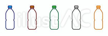 からっぽのペットボトルセット