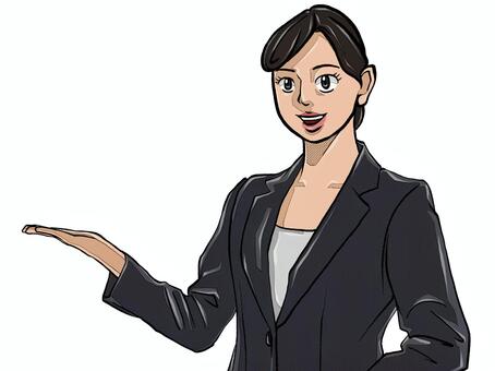 Business woman, business woman, female, a smile, JPG and PNG