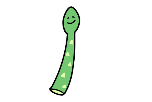 アスパラガス アスパラガス アスパラガス,野菜,商用可のイラスト素材