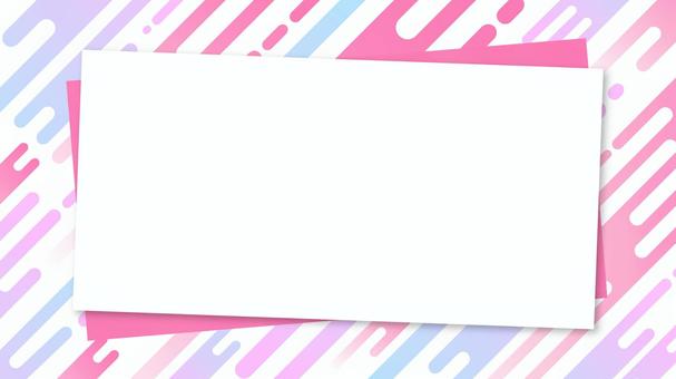 16:9_ポップな幾何学背景デザイン 16:9_ポップな幾何学背景デザイン ポップ,背景,ネオン,蛍光,蛍光色,幾何学,幾何学模様,モダン,今時,おしゃれのイラスト素材