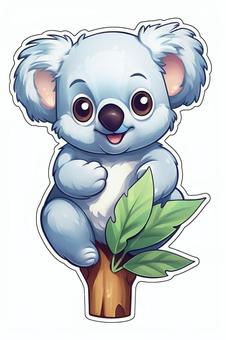 koala sticker, , JPG