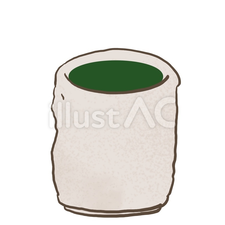 緑茶 茶,お茶,緑茶のイラスト素材