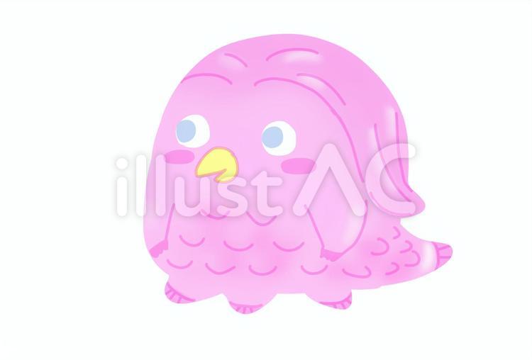 さくら色のアマビエ さくら色のアマビエ アマビエ,妖怪,悪疫退散のイラスト素材