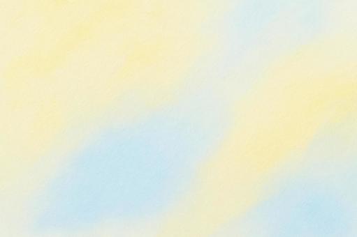 イエローとブルーの水彩背景 イエローとブルーの水彩背景 水彩,パステル,イエロー,ブルー,青,黄色,淡い,柔らかい,色彩,やさしいのイラスト素材