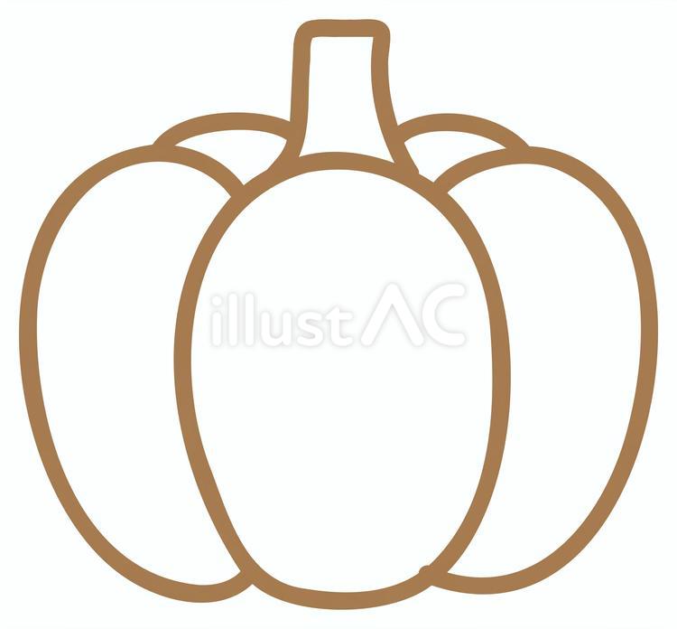 かぼちゃ03 ハロウィン,かぼちゃ,カボチャのイラスト素材