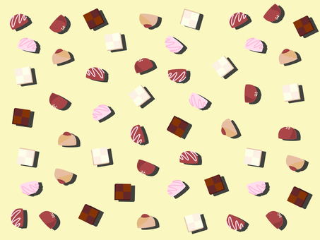 バレンタインラッピング(イエロー)