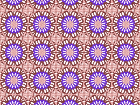 モチーフ背景【ピンク】 モチーフ,背景,花柄,ピンク,壁紙,かぎ針編み,編み物,レトロ,レースのイラスト素材