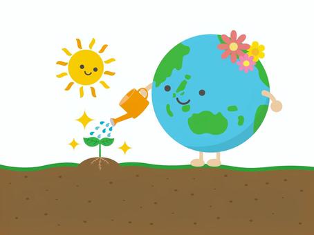 Photosynthesis 4, JPG, PNG and AI Photosynthesis 4, earth, earth, surroundings, JPG, PNG and AI