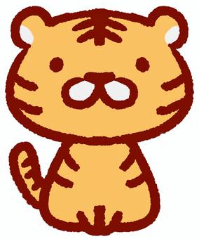 トラ2 トラ2 寅,トラ,とらのイラスト素材