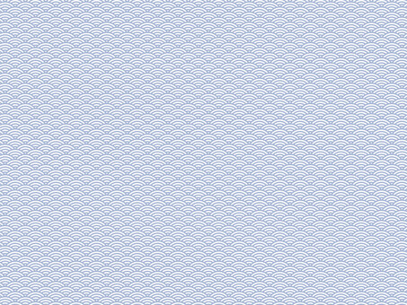 青海波（青藤色） 青海波,波模様,パターン,背景,波,和風,和柄,シームレス,青,壁紙のイラスト素材