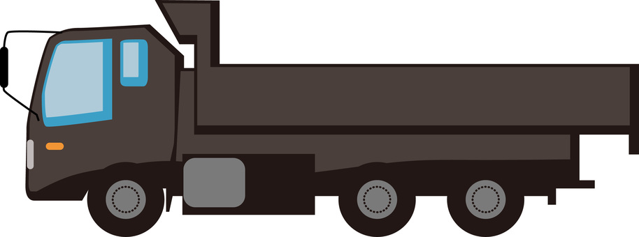 ダンプカー　 ダンプカー,トラック,大型,土木,建築,車両のイラスト素材
