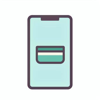 スマホ銀行口座/ネットバンク スマホ,口座,ネットバンク,通帳,銀行口座,オンラインバンキング,ネットバンキング,アプリ,ネット銀行,口座開設のイラスト素材