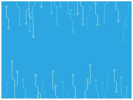 水色の基盤模様の背景イラスト素材 背景,近代的,水色,電子回路,基盤,デジタル,テクノロジー,コンピューター,ネットワークのイラスト素材
