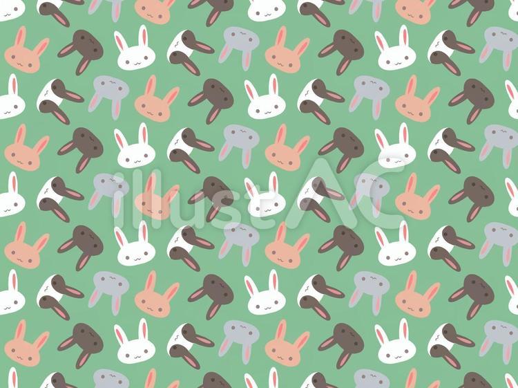 うさぎの背景素材6 うさぎ,背景,壁紙のイラスト素材