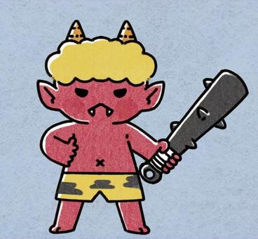 鬼 鬼,妖怪,日本,お化け,和のイラスト素材
