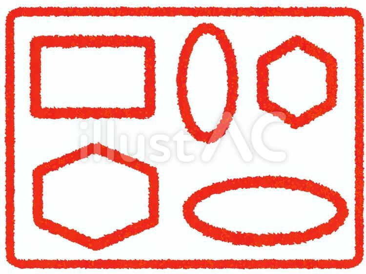 60906-63 囲み,テクスチャー,バックのイラスト素材