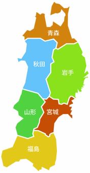 northeast, JPG, PNG and EPS northeast, northeast, map, japan, JPG, PNG and EPS