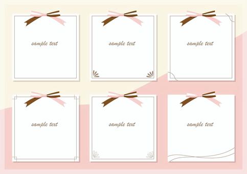 Message card with ribbon, JPG, PNG and AI Message card with ribbon, cartão da mensagem, cartão, quadro, JPG, PNG and AI