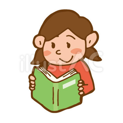 読書をする女の子