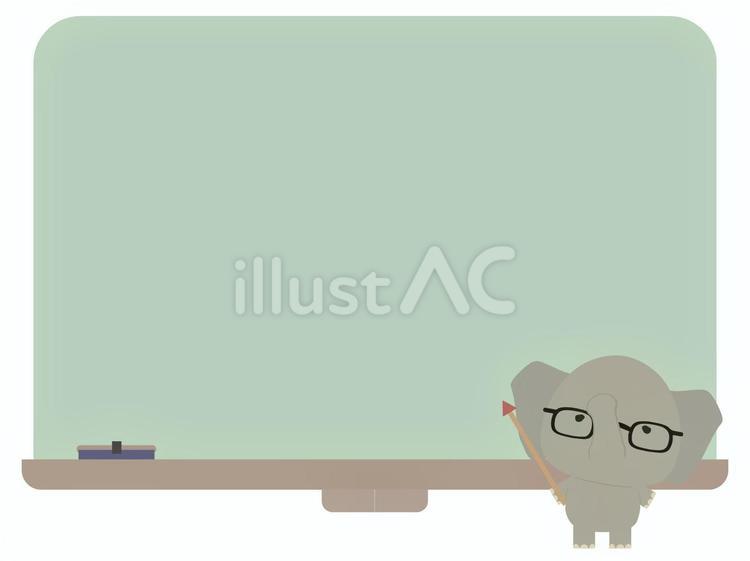 指し棒_象 指し棒,象,動物のイラスト素材
