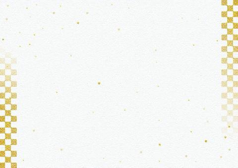 金の格子と金粉を散りばめた和紙 和紙,金色,背景,金粉,白,和風,格子柄,グラデーションのイラスト素材