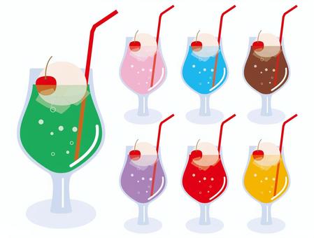 cream soda, JPG, PNG and EPS cream soda, melon soda, cream soda, cider, JPG, PNG and EPS