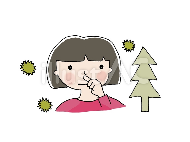 花粉症イラスト No 無料イラストなら イラストac