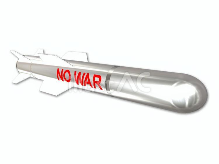 ミサイル　戦争反対 ミサイル,兵器,戦争反対のイラスト素材
