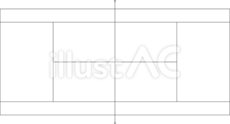 テニス コート 線画イラスト No 無料イラストなら イラストac テニス コート 線画イラスト No 無料イラストなら イラストac