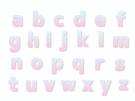 Illustration, alphabet, romaji, english, 