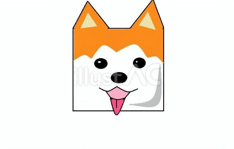 秋田犬 秋田犬,犬,動物のイラスト素材