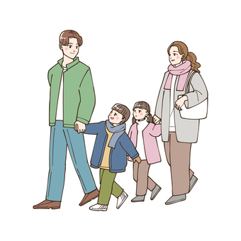 Illustration, outing, a trip, shopping, 