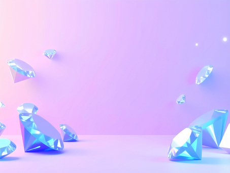 ダイアモンドの背景イラスト