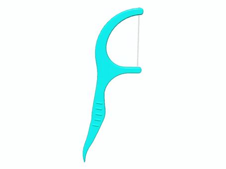 デンタルフロス デンタルフロス,フロス,ピック,フロッシング,歯垢,歯間ケア,オーラルケア,生活のイラスト素材