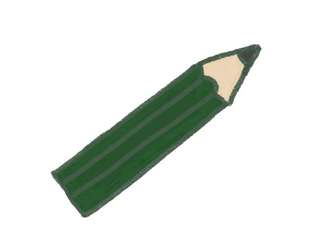 鉛筆 鉛筆,文房具,クレヨン風,筆記用具,創作,学校,かわいい,シンプル,手描きのイラスト素材