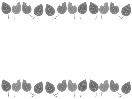 葉っぱのフレ−ム