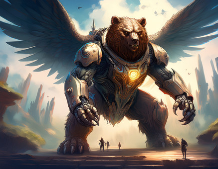 Bear-type monster, JPG Bear-type monster, monster, monster, monster, JPG