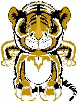 Illustration, tiger, animal, beast, 