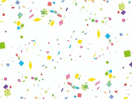 Illustration, confetti, party, celebration, 